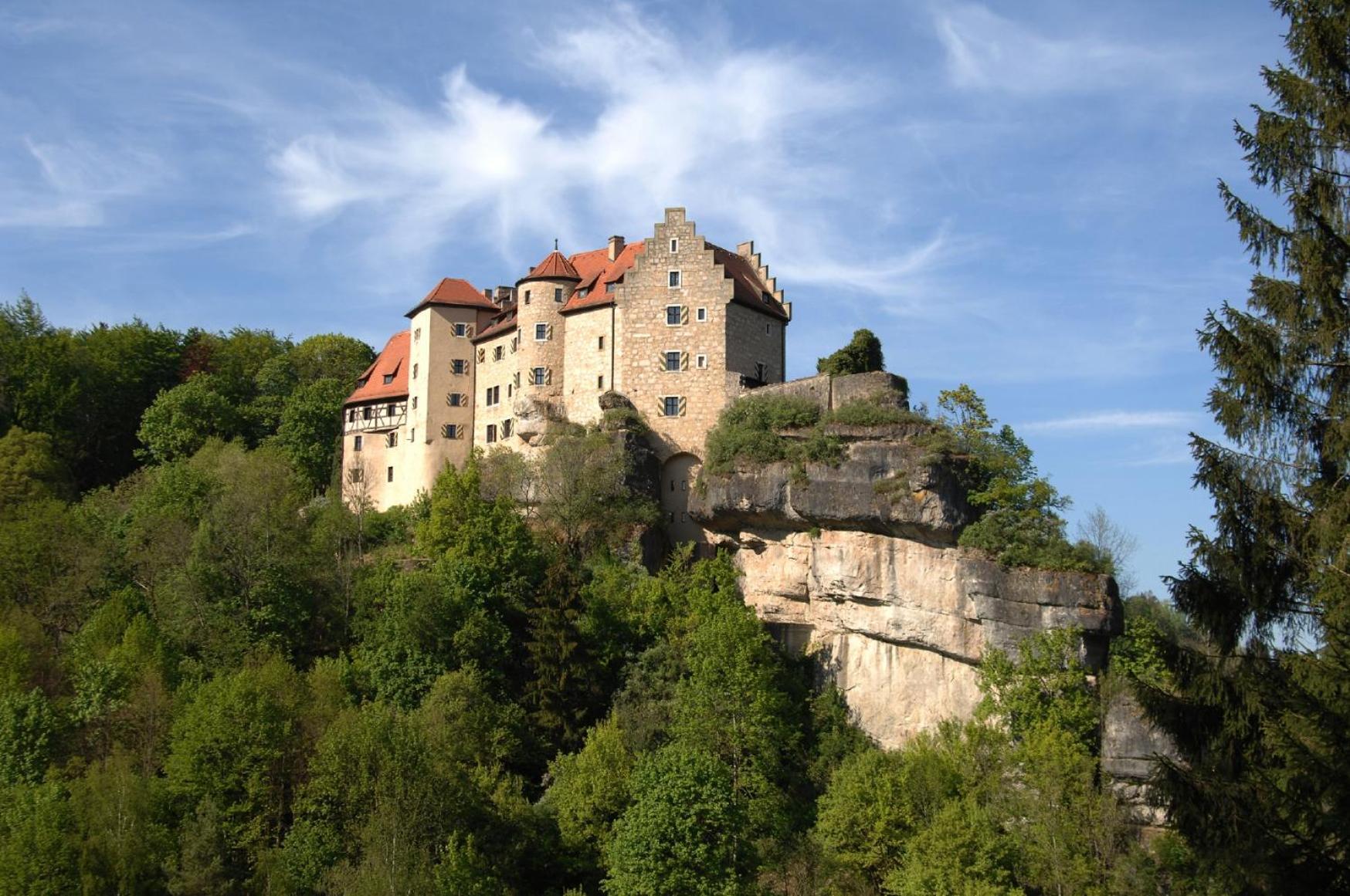 Hotel Burg Rabenstein à Kirchahorn Extérieur photo