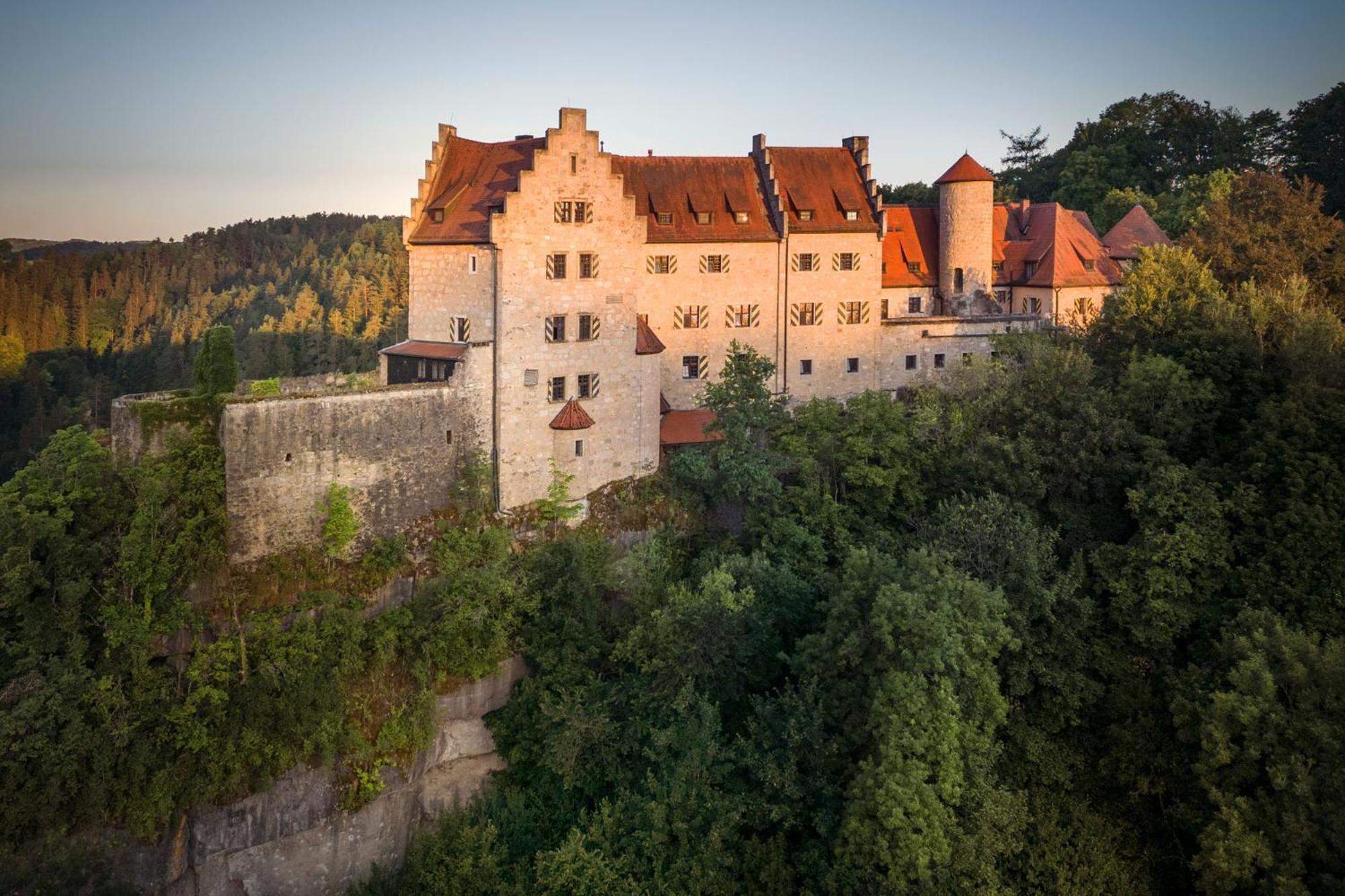 Hotel Burg Rabenstein à Kirchahorn Extérieur photo