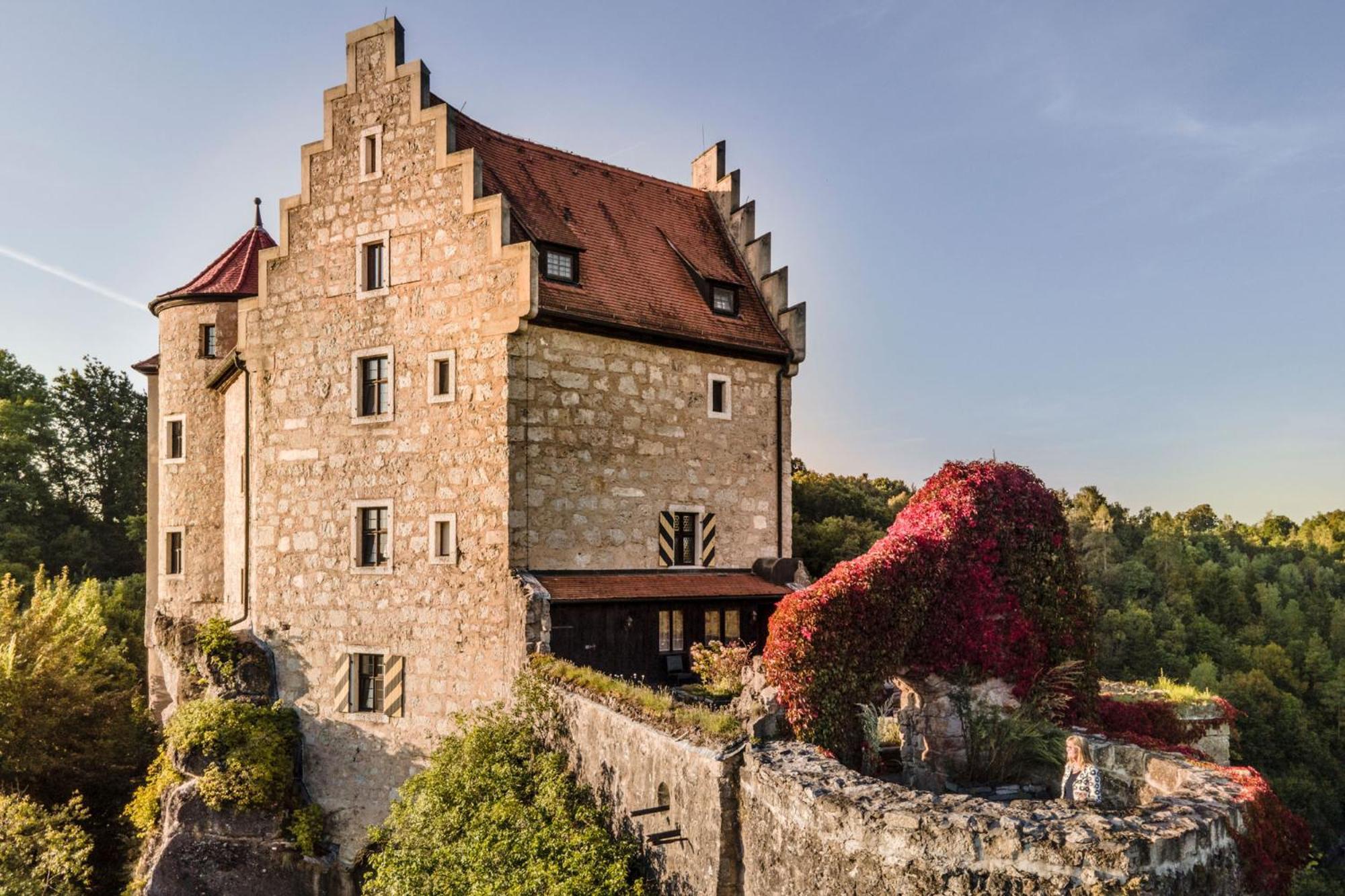 Hotel Burg Rabenstein à Kirchahorn Extérieur photo